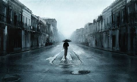 Depression Sad Mood Sorrow Dark People Love Rain Wallpaper