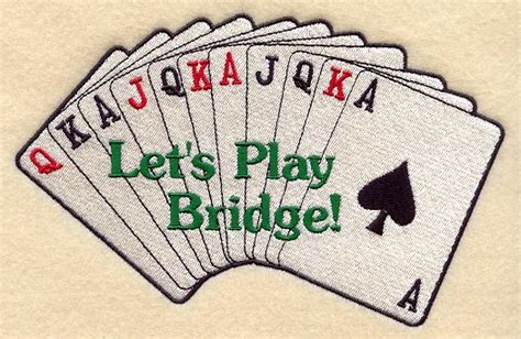 Each player is referred to by a cardinal point of the compass as each player has 13 cards, there are 13 tricks to be won in each deal. Machine Embroidery Designs at Embroidery Library ...