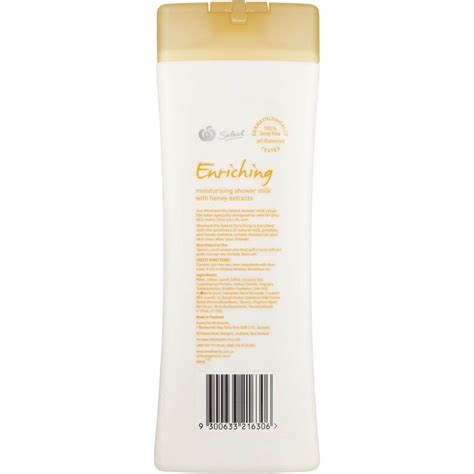 Select Body Wash Cream Milk Enriching 500ml Woolworths