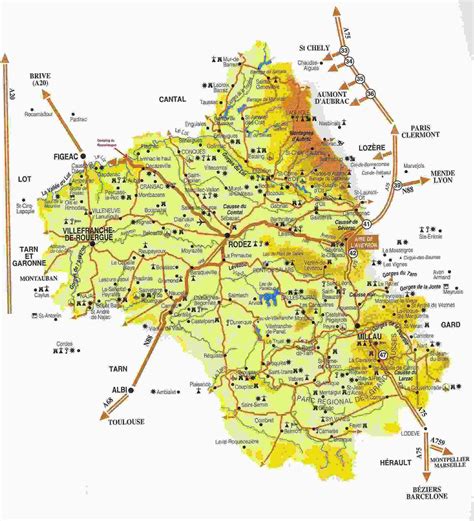 Carte et accès Commune de Maleville