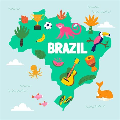 Brazil Map Images Free Download On Freepik