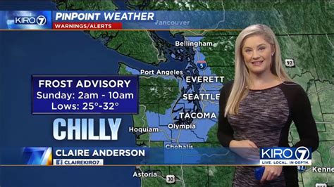 Claire Anderson Kiro Weather Bet Your Looking At Hot Weather Girl S