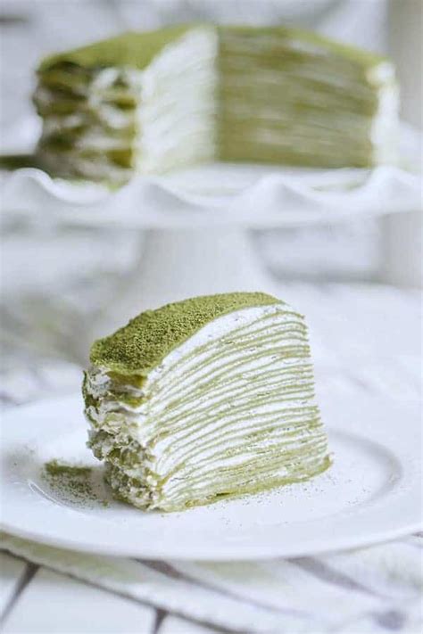 Check spelling or type a new query. Japanese Matcha Mille Crepe Cake