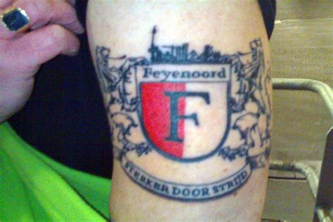 Tatoeage Feyenoord Blik Op Nieuws