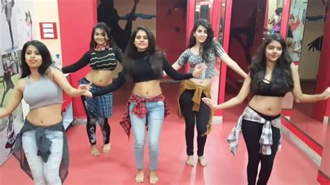 College Girls Group Dance Hot Bollywood Song YouTube