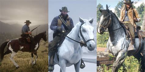 Red Dead Redemption 2s Horses Ranked From Worst To Best Crumpe