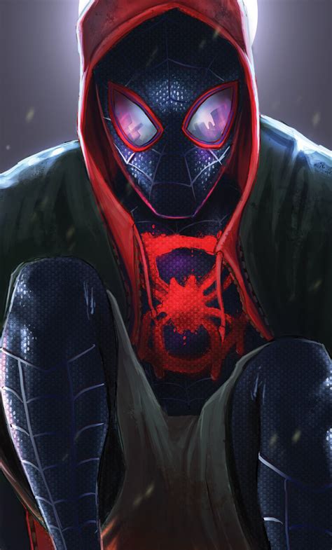 1280x2120 Spiderman Into The Spider Verse Movie Art 2018 Iphone 6 Hd