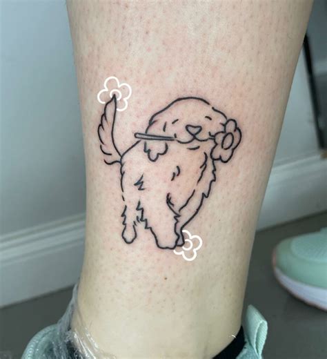 12 Dog Outline Tattoo Ideas To Inspire You Alexie