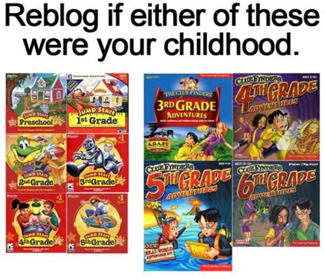 I Totally Loved The 3rd Grade Editions Of Both Games