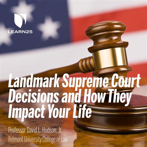 Landmark Supreme Court Decisions And Their Impact Learn25