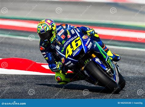 Gp Catalunya Motogp Valentino Rossi Team Movistar Yamaha Redaktionelles