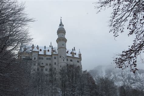 The Swan Castle In The Mountains Neuschwanstein Castle In Flickr