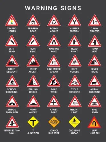 Acp Sheet Square Road Traffic Sign Board For Roadshighways Board