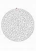 100 Medium Difficulty Mazes for Kids up to 7 Years Old, Printable ...