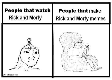 To Be Fair You Have To Have A Very High Iq To Understand Rick And