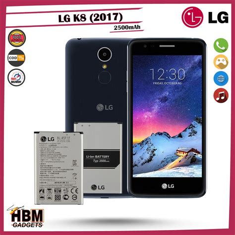 Lg K Battery X Model Bl F F Battery Manufacture Mah