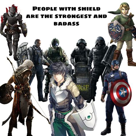 My Top Favorite Characters With Shield Rshieldbro