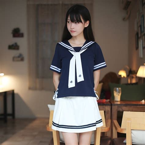 Buy Japanese Naval Air White Sailor Suit Female