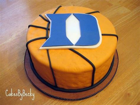 Duke Basketball Cake Decorated Cake By Becky Cakesdecor