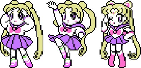 Pin By Lillico On Pastel Sailor Moon Pixel Art Cute Pixel Moon
