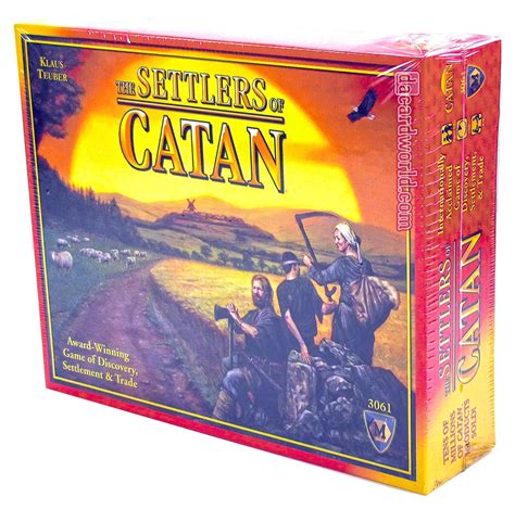 Here is a complete set of game cards for use with the settlers of catan®, the renowned game of the year by klaus teuber! Settlers of Catan Board Game | DA Card World