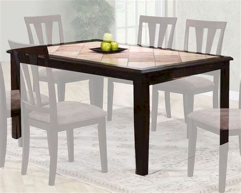 But don't worry, here's how to pick the just right color combination. Two Tone Dining Table in Cappuccino MO-6092TB