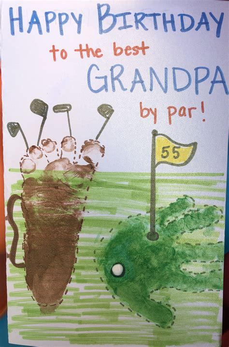 Birthday Card For Grandfather Diy Leonarda Durham