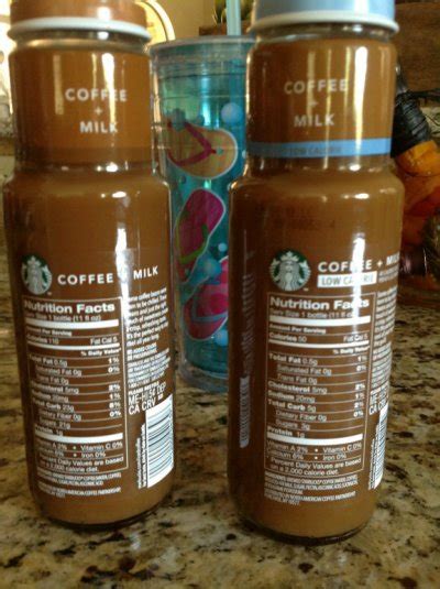 Toothache Ice Iced Coffee Starbucks Nutrition