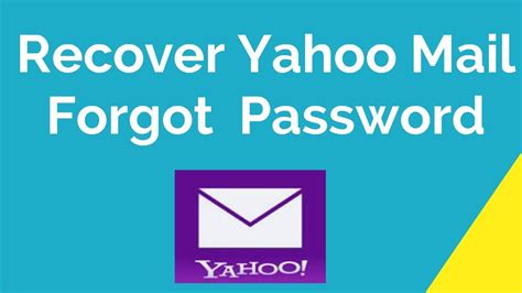 how to reset yahoo mail forgot password youtube