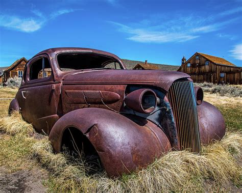 Old Rusty Car At Bodie Photograph By William Krumpelman Fine Art America