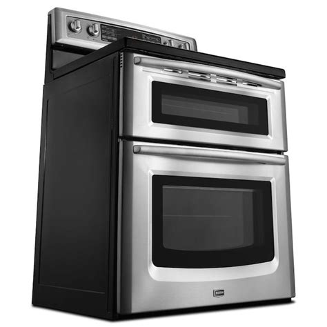 Maytag Gemini 30 In Smooth Surface 5 Element 42 Cu Ft25 Cu Ft Self