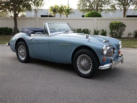 1965 Austin Healey 3000 Bj8 Mark Iii Ice Blue Great Restoration For