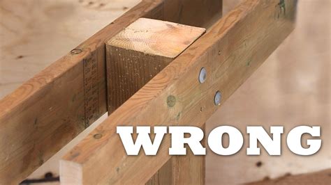 How To Attach A Beam To A Post For A Deck Diy Deck Deck Building