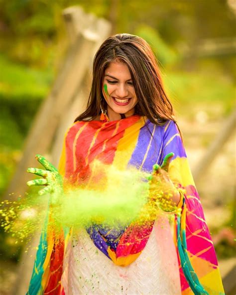 🖤 ïmrâñ Shëhzåãd 🖤 Holi Festival Of Colours Holi Colors Dehati Girl Photo Girl Photo Poses