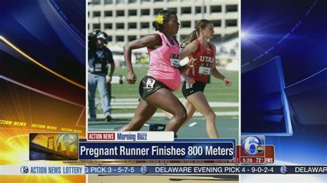Pregnant Runner Alysia Montano Finishes 800 6abc Philadelphia