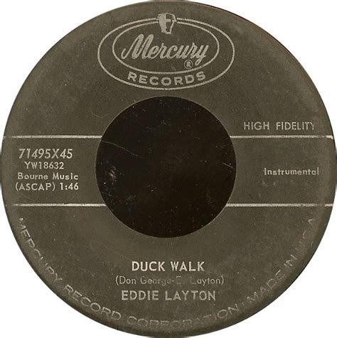 Eddie Layton Duck Walk 1959 Vinyl Discogs