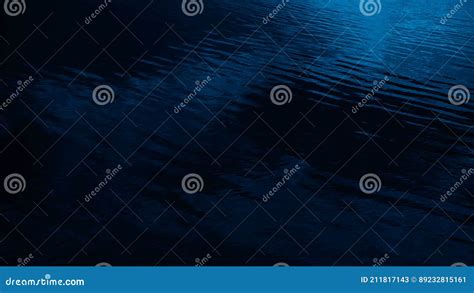 Black Blue Abstract Background Reflection Of Light In Calm Water