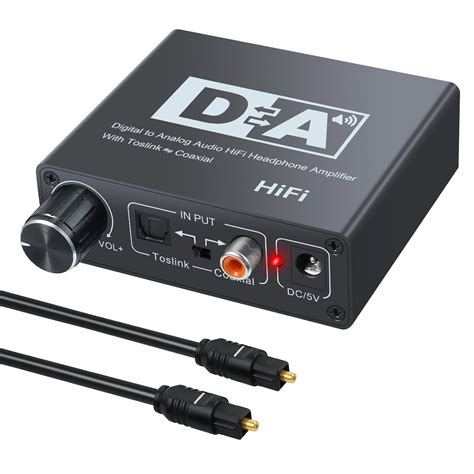 digital optical coaxial toslink to analog rca audio converter tv hifi amplifier 753807578615 ebay