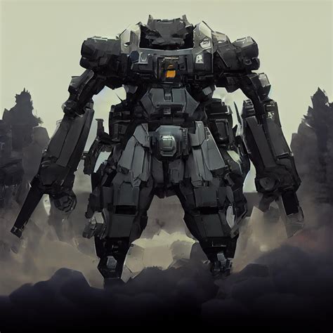 This Is What Ai Art Came Up With For Armored Core Rarmoredcore