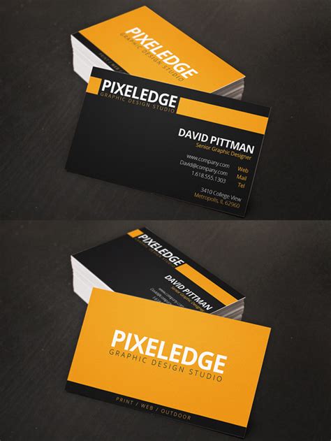 15 Amazing Modern Corporate Business Cards Designs