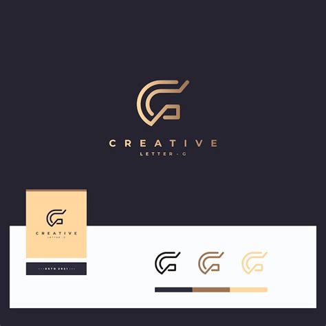 Premium Vector Letter G Logotype