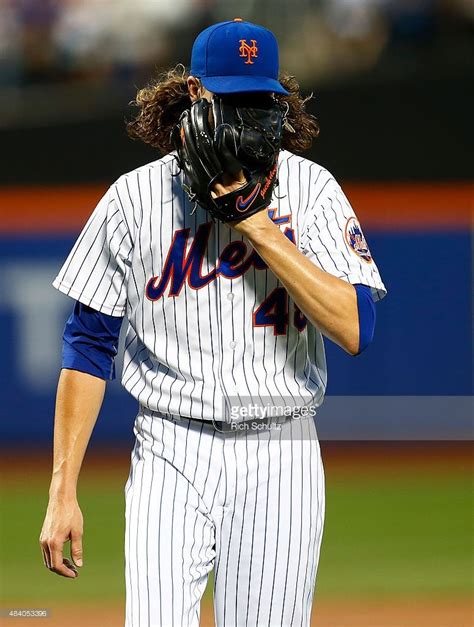 Jacob Degrom Of The New York Mets In Action Against The Washington