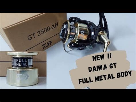 REVIEW DAIWA GT TERBARU SPEK MANTAP FULL METAL BODY YouTube