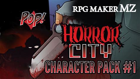Rpg Maker Mz Pop Horror City Character Pack 1 Pc Mac Steam