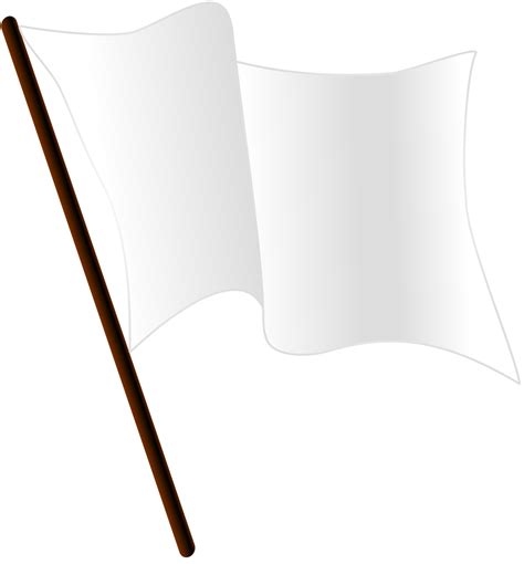 Filewhite Flag Wavingsvg Wikimedia Foundation