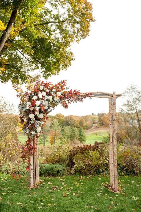 27 Fall Wedding Arches That Will Make You Say ‘i Do