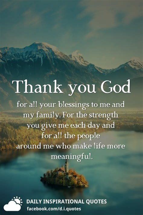 Thanks God For The Blessings Quotes Hettie Annecorinne