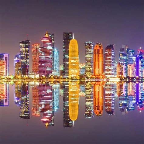 We Love Doha Qatarexploring With🌟 🌟how Amazing Is The Doha Skyline