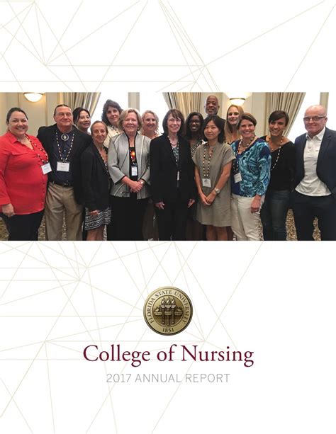 2017 Florida State University College Of Nursing Annual Report By