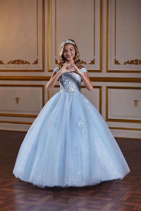 French Novelty Size 4 Light Blue Tiffany Princess 13582 Girls Princess Pageant Dress